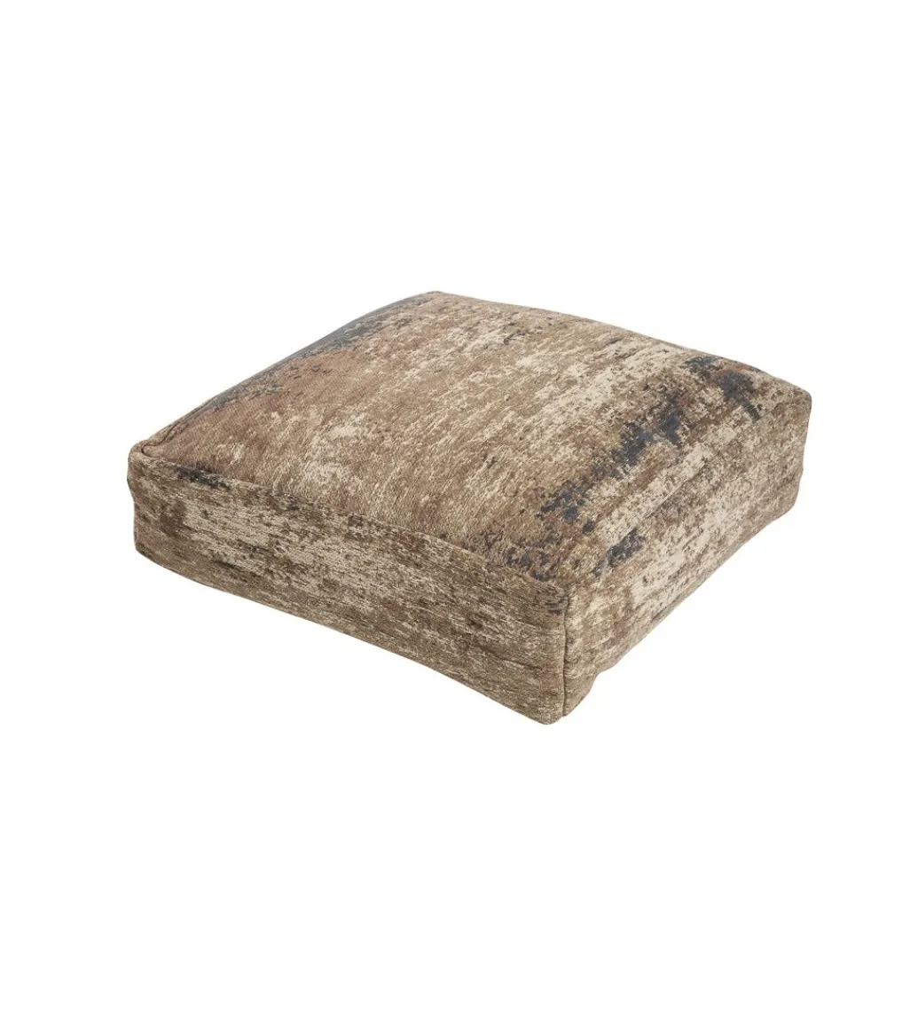Invicta Interior Pufa Na Podłogę Abstrakt 70 Cm brązowa