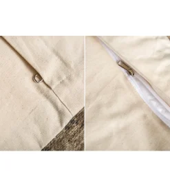 Invicta Interior Pufa Na Podłogę Abstrakt 70 Cm brązowa