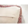 Invicta Interior Pufa Na Podłogę Abstrakt 70 Cm czerwona