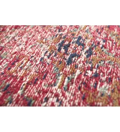 Invicta Interior Pufa Na Podłogę Abstrakt 70 Cm czerwona