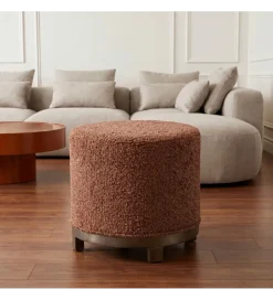 Zona-Design Pufa obrotowa GIRATORIO 47 cm ceglasta