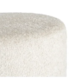 Zona-Design Pufa obrotowa GIRATORIO 47 cm kremowa