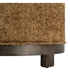 Zona-Design Pufa obrotowa GIRATORIO 47 cm ochra