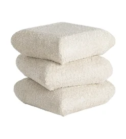 Zona-Design Pufa SOTERA 42 cm kremowa