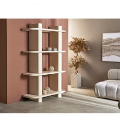 Imeri Regał ARES 120 cm drewno mango