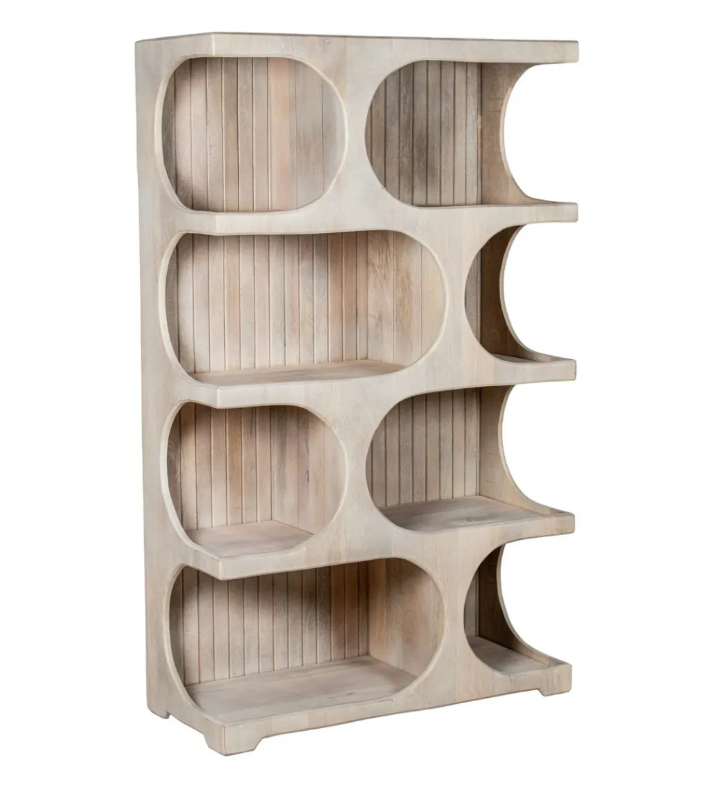 Exclusivas Regał ASATMARI 149 cm drewno mango