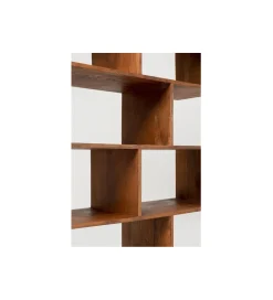 KARE Regał AUTHENTICO ZICK ZACK 100 x 180 cm naturalny drewno mango