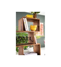 KARE Regał AUTHENTICO ZICK ZACK 60 x 150 cm drewno mango