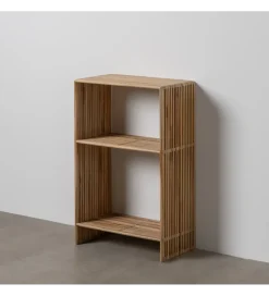 Zona-Design Regał BELLAMONTE 86 cm drewno teak naturalny