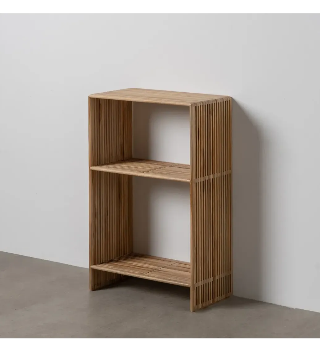 Zona-Design Regał BELLAMONTE 86 cm drewno teak naturalny