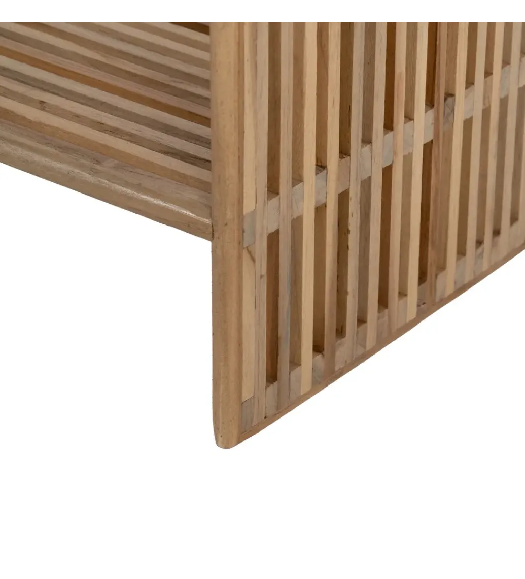 Zona-Design Regał BELLAMONTE 86 cm drewno teak naturalny