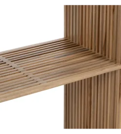 Zona-Design Regał BELLAMONTE 86 cm drewno teak naturalny