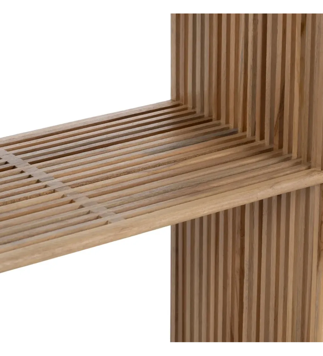Zona-Design Regał BELLAMONTE 86 cm drewno teak naturalny