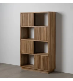Zona-Design Regał BELLAMONTE 168 cm drewno teak naturalny