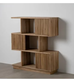 Zona-Design Regał BELLAMONTE 116 cm drewno teak naturalny