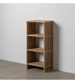 Zona-Design Regał BELLAMONTE 116 cm naturalny drewno teak