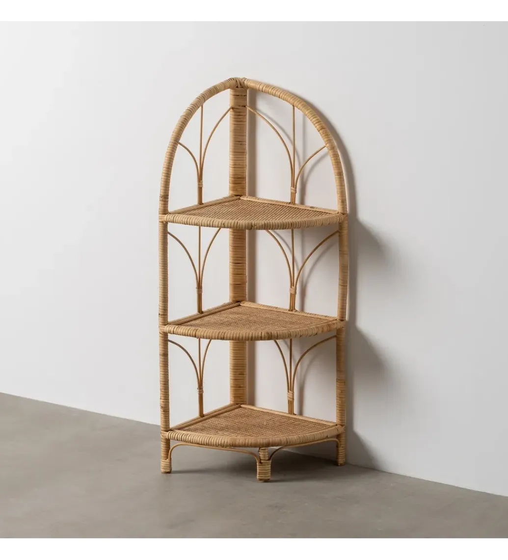Zona-Design Regał BLUKI 90 cm ratan naturalny