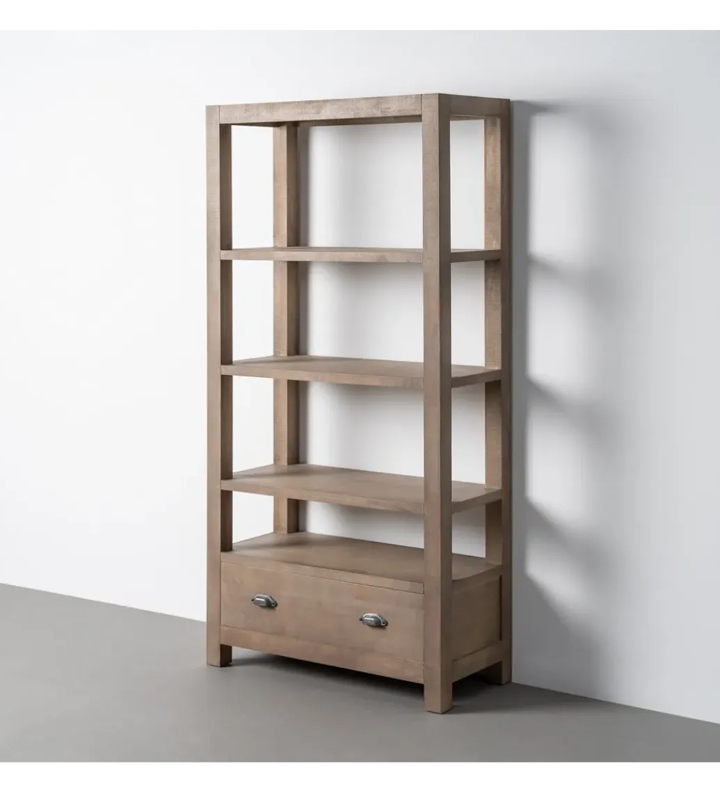 Zona-Design Regał COTTAGE 180 cm drewno sosny