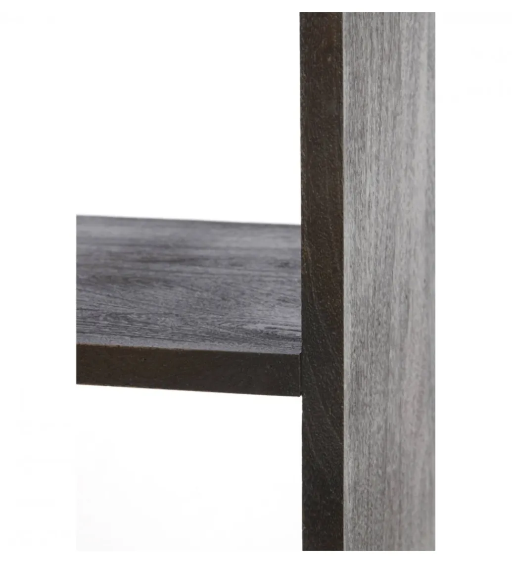 L&L Regał DANE 200 cm czarny