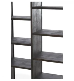 L&L Regał DANE 200 cm czarny