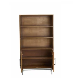 L&L Regał DUBAKU 180 cm naturalny brązowy