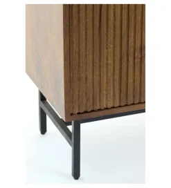 L&L Regał DUBAKU 180 cm naturalny brązowy