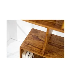 Invicta Interior Regał FINICE Makassar 150 cm drewno sheesham