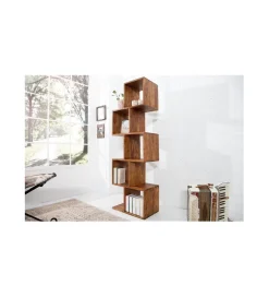 Invicta Interior Regał FINICE Makassar 150 cm drewno sheesham
