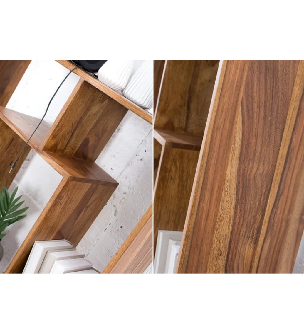 Invicta Interior Regał FINICE Makassar 150 cm drewno sheesham