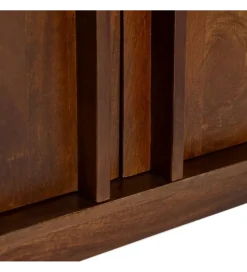 Zona-Design Regał GARREL 180 cm drewno mango brązowy