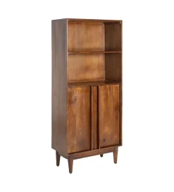 Zona-Design Regał GARREL 180 cm drewno mango brązowy