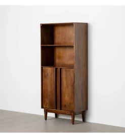 Zona-Design Regał GARREL 180 cm drewno mango brązowy