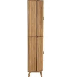 J-Line Regał GEZA 88 cm naturalny drewno sosna