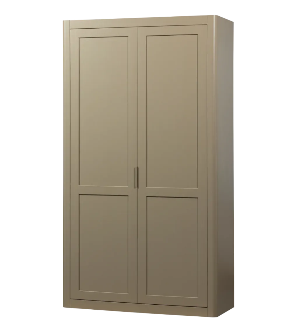 WOOOD Regał GUNNAR 217 x 120 cm szary piaskowy