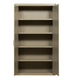 WOOOD Regał GUNNAR 217 x 120 cm szary piaskowy
