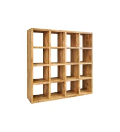 Invicta Interior - przedsprzedaż Regał IRON CRAFT 160 x 156 cm drewno mango naturalny