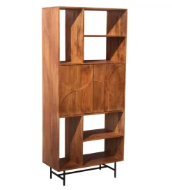 Exclusivas Regał JANNYK 80 cm drewno mango