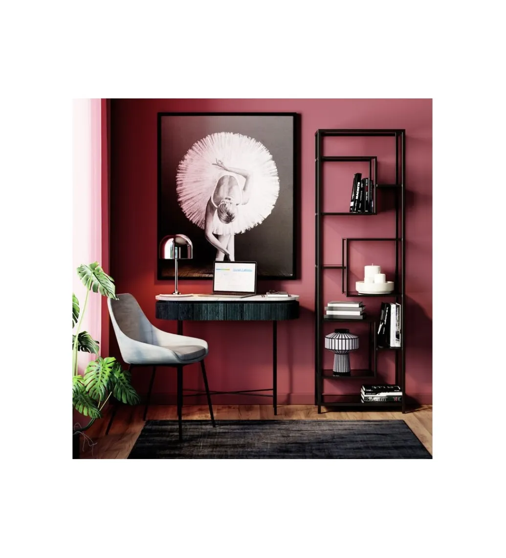 KARE Regał Loft 195 cm czarny