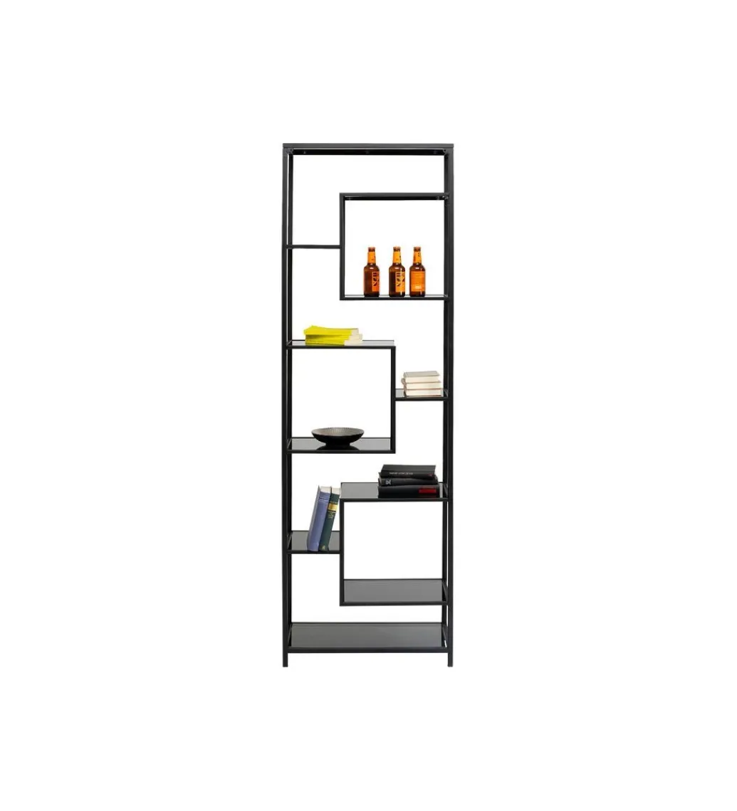KARE Regał Loft 195 cm czarny
