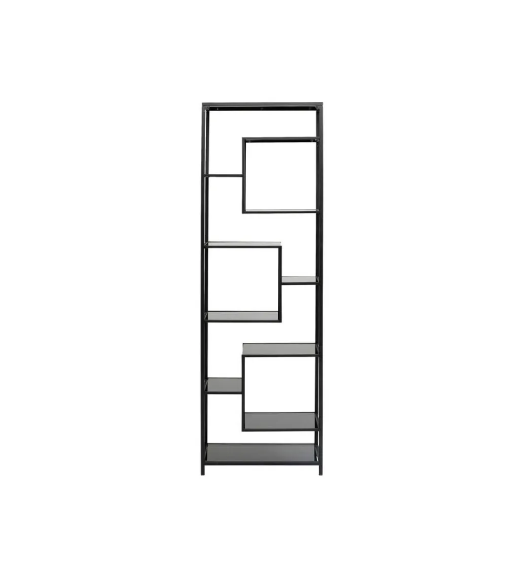 KARE Regał Loft 195 cm czarny