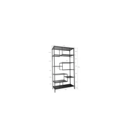 KARE Regał LOFT 115 cm złoty