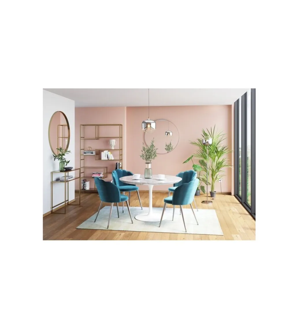 KARE Regał LOFT 115 cm złoty