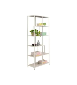 KARE Regał LOFTIE 77 x 185 cm beżowy