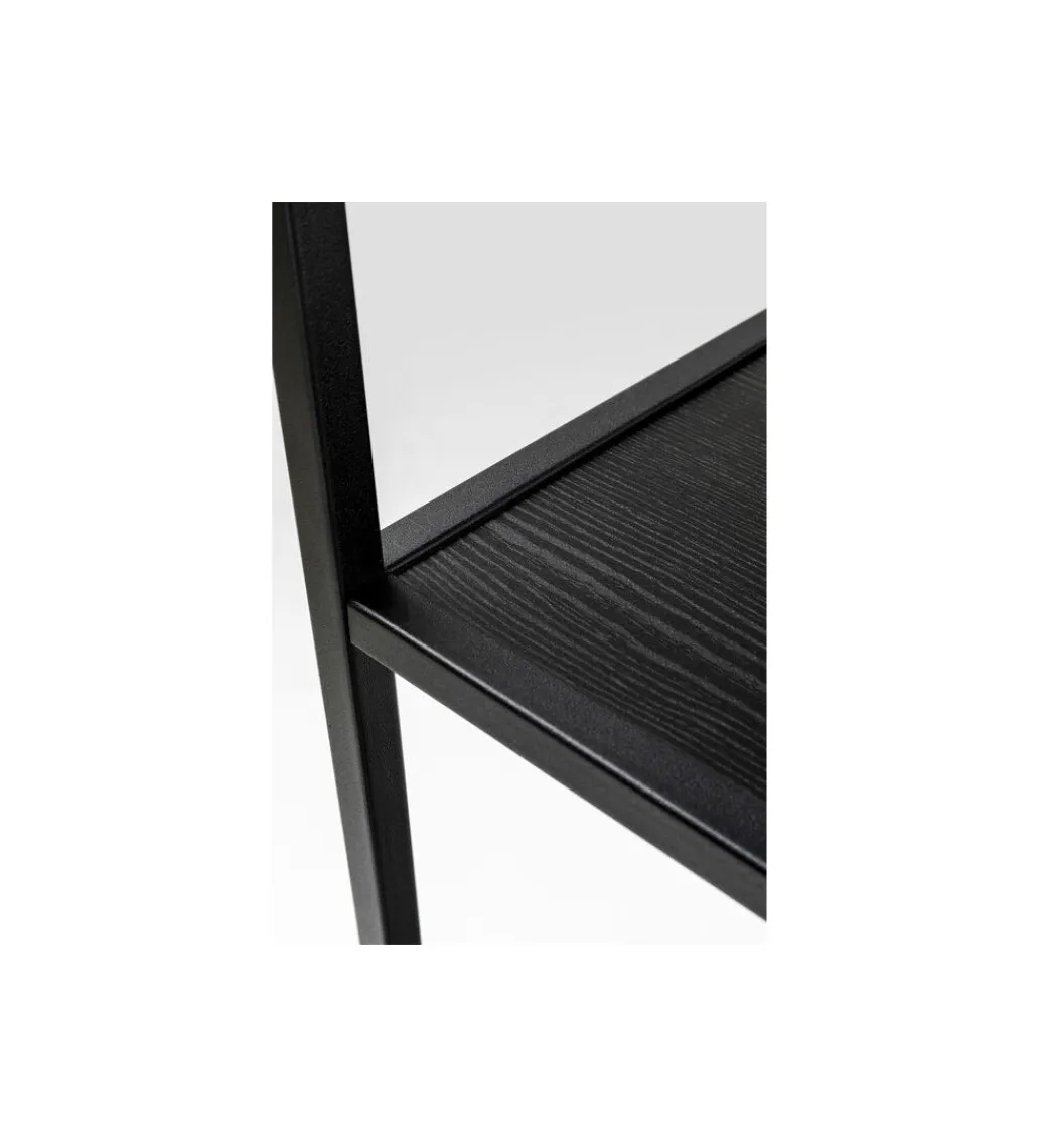 KARE Regał LOFTIE 77 x 185 cm czarny