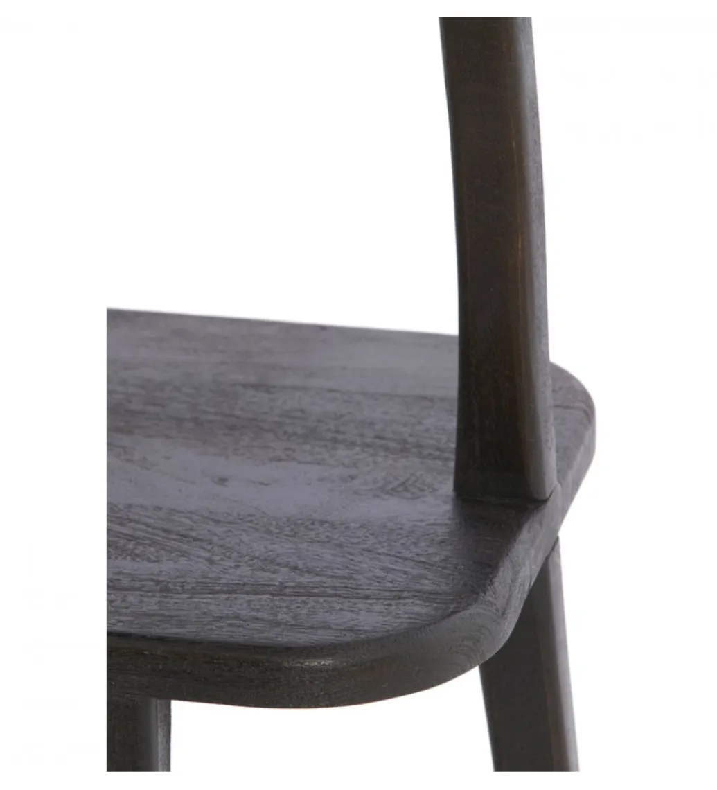 L&L Regał LOWE 175 cm czarny
