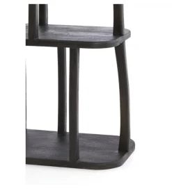 L&L Regał LOWE 175 cm czarny