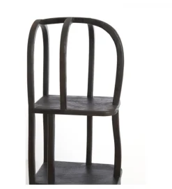 L&L Regał LOWE 175 cm czarny
