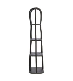 L&L Regał LOWE 175 cm czarny