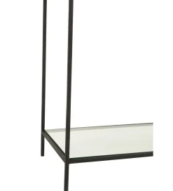 J-Line Regał metalowy Circle 180 cm czarny