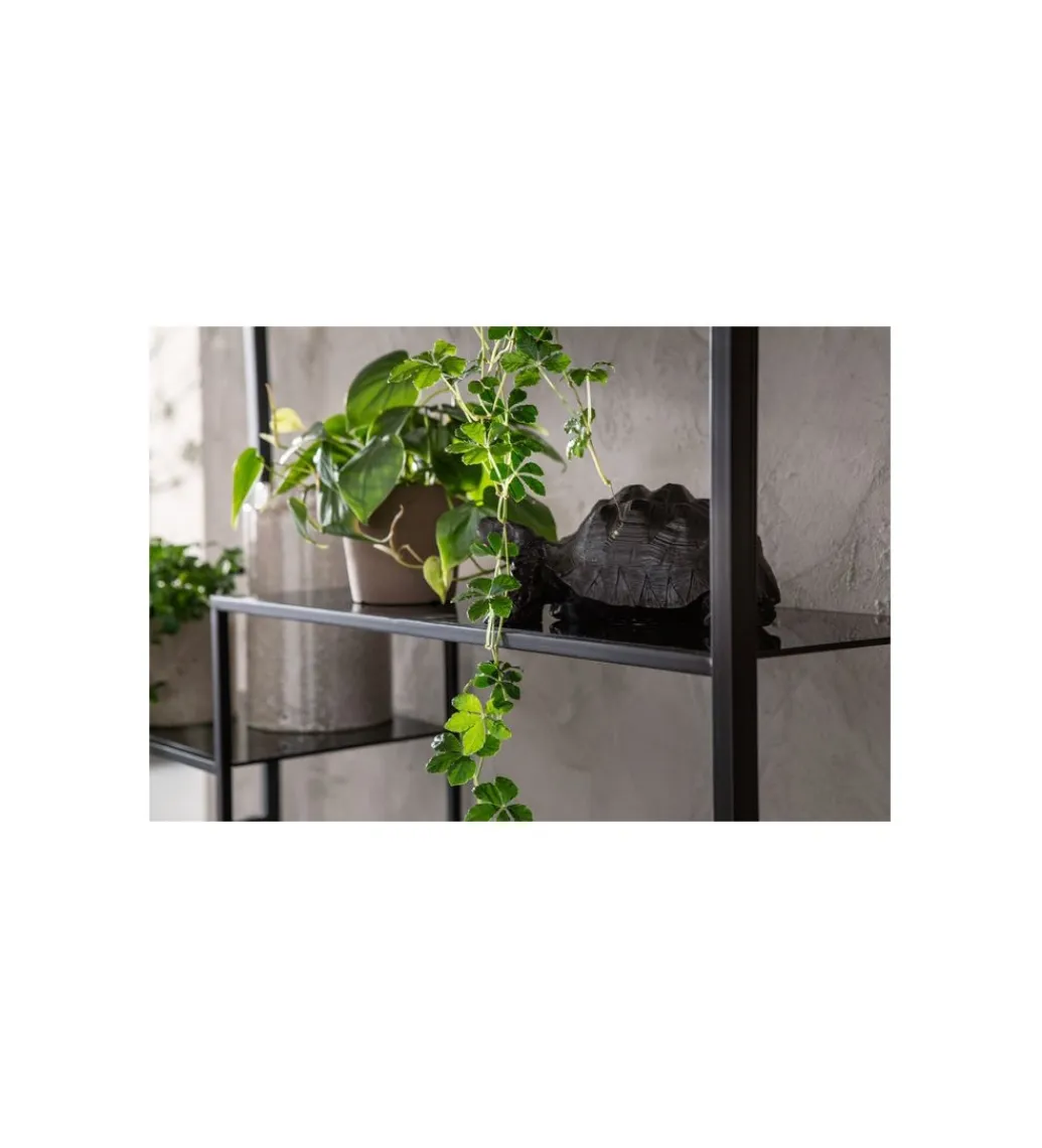 KARE Regał metalowy Loft 195 cm x 115 cm czarny